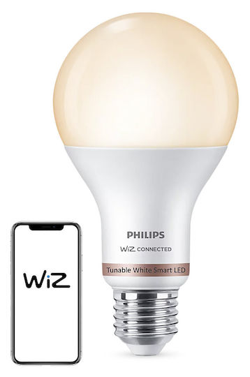 Philips Bec Smart LED 13W pentru Dulie E27 și Formă A67 Alb reglabil 1521lm