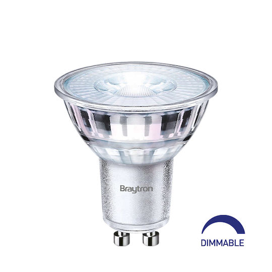 Braytron Bec Smart LED 5.5W pentru Dulie GU10 Alb natural Reglabil în intensitate
