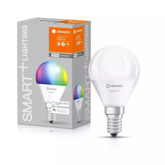 Ledvance Smart Bulb LED 5W for Socket E14 RGBW 470lm Dimmable