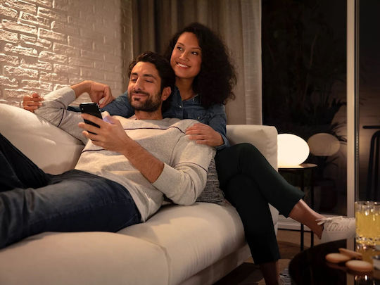 Philips Смарт крушка LED 4.2W за фасунга GU10 топло бяло 400лм Димируем