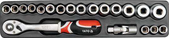 Yato Multi-Compartment Suitcase with 62 Tools