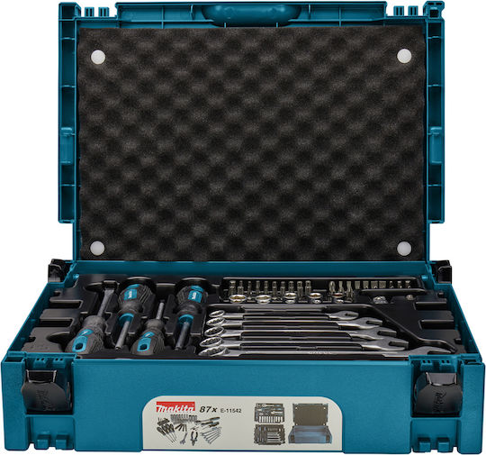 Makita Βαλίτσα με 87 Εργαλεία