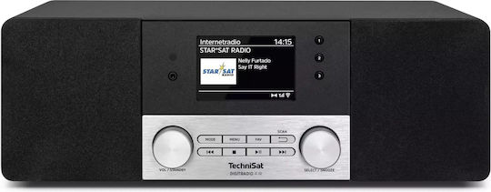 Technisat DigitRadio 4 IR Επιτραπέζιο Ραδιόφωνο Ρεύματος DAB+ με Bluetooth και USB Μαύρο