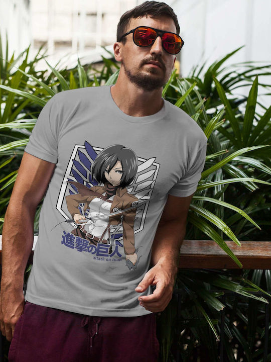 Attack on Titan Anime-Charakter T-Shirt