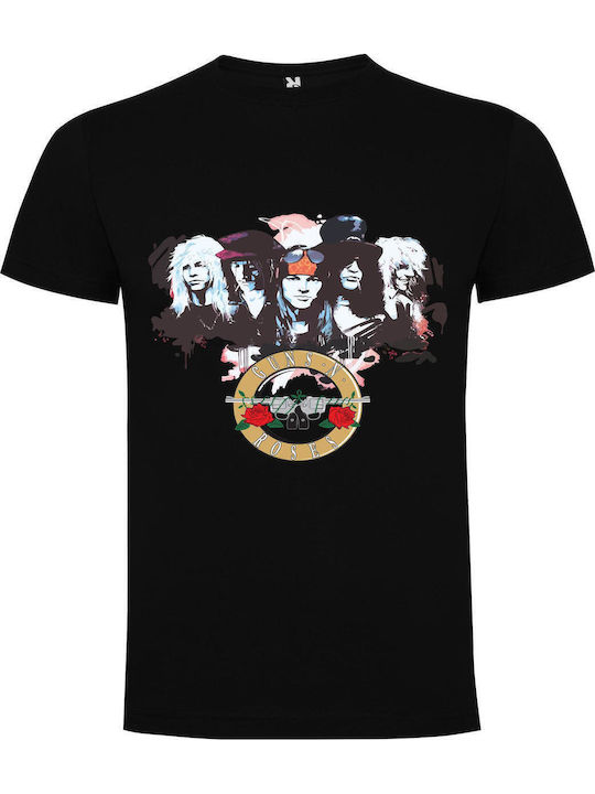 Band Graphic Guns N' Roses Logo T-shirt