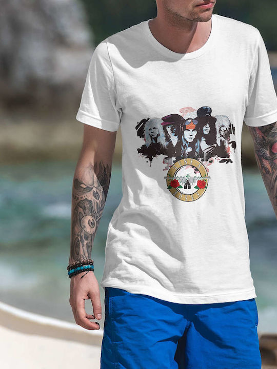 Band Graphic Guns N' Roses Logo T-shirt