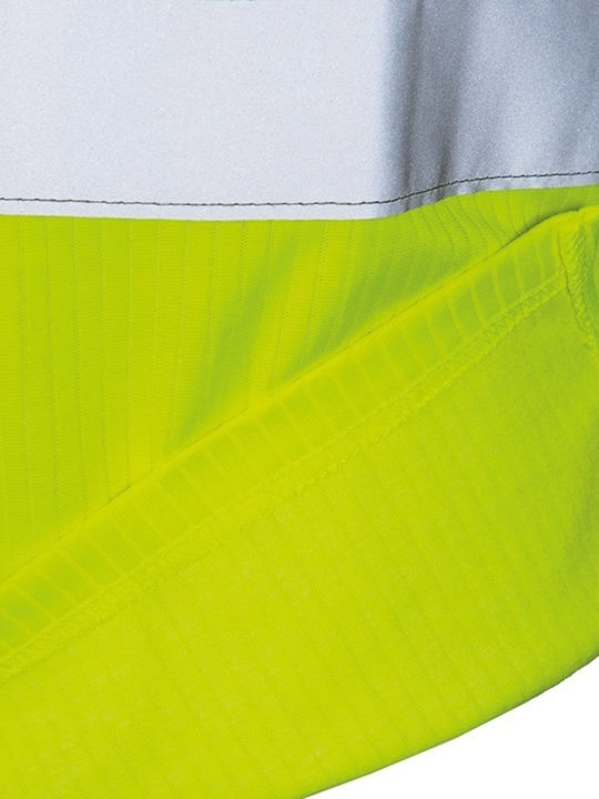 Cofra View Work T-Shirt Yellow with Reflective Tapes