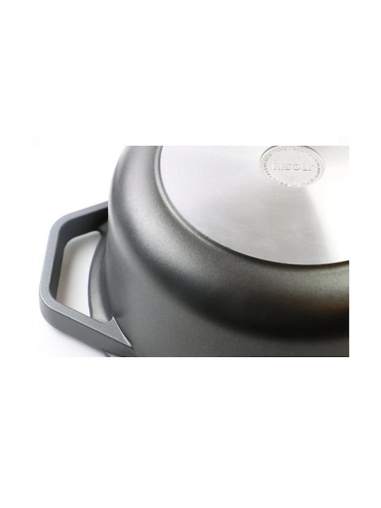 Risoli Deep Pot made of Cast Aluminum 6lt / 24cm