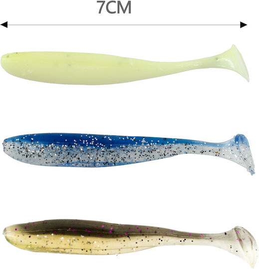 Tpster Künstlicher Köder Löffel 7cm Set 8Stück