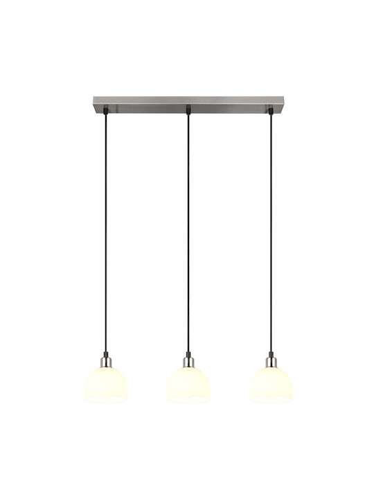 Trio Lighting Hängelampe Silber