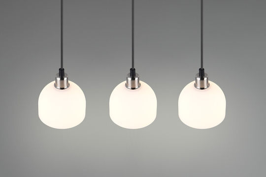 Trio Lighting Hängelampe Silber