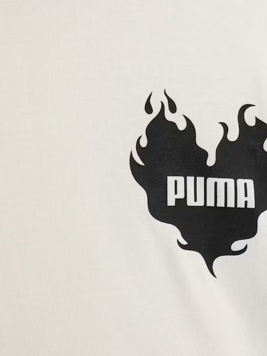 Παιδικό T-shirt Ecru Graphic