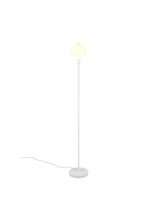 Trio Lighting Floor Lamp H120cm. with Socket for Bulb E14 White