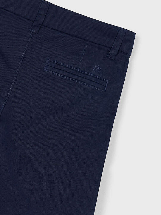 Kinder-Shorts/Bermudas Stoff marineblau