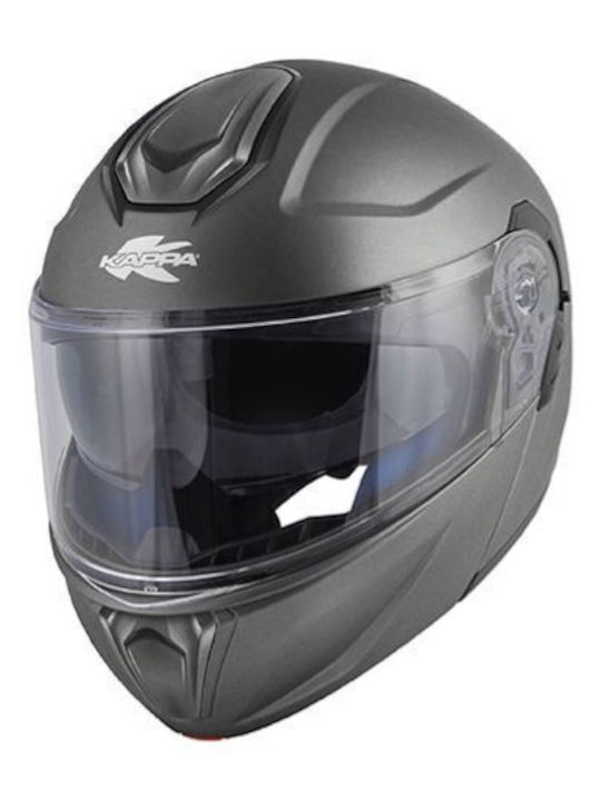 Kappa Moto Matt Titanium Κράνος Μηχανής Modular ECE 22.06