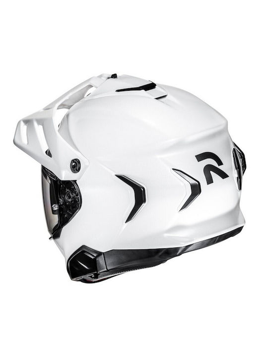 HJC RPHA 60 White Pearl Κράνος Μηχανής On-Off ECE 22.06 με Pinlock και Sunvisor