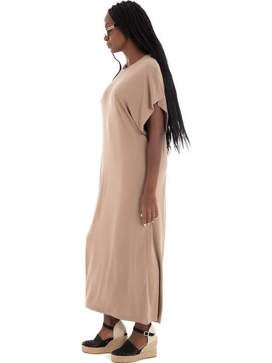 Summer Maxi Beige Dress