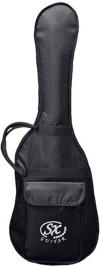 SX Guitars SST 57 3TS Elektrische Gitarre mit SSS Tonabnehmerkonfiguration Braun mit Tasche
