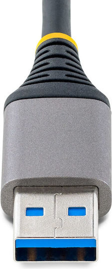 StarTech 4-Port USB 3.2 Hub with USB-A Connection Gray