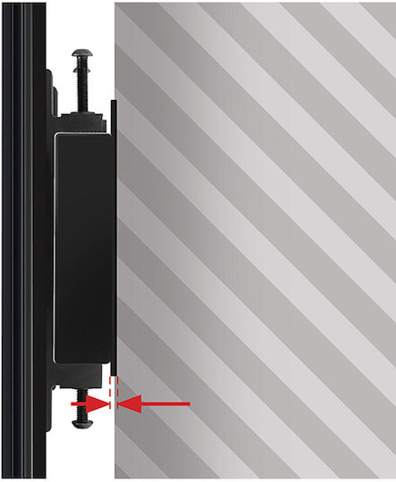 B-Tech Projektor Wandhalterung Schwarz
