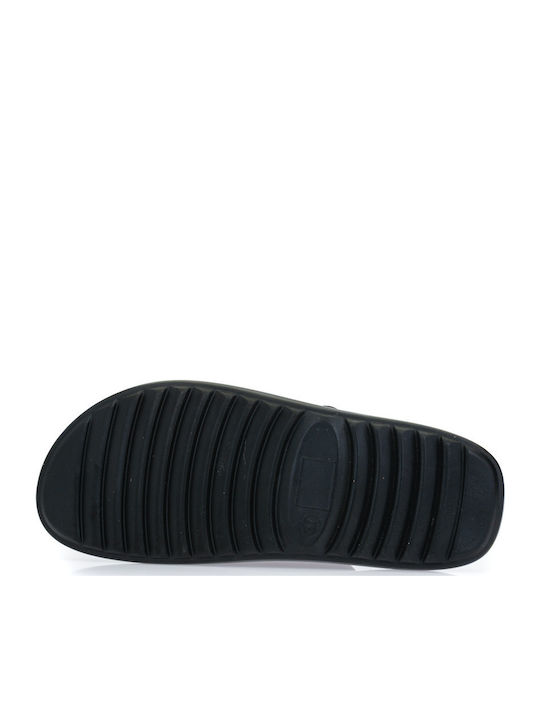 Γυναικεία Ανατομικά Σανδάλια Flatforms Μαύρα