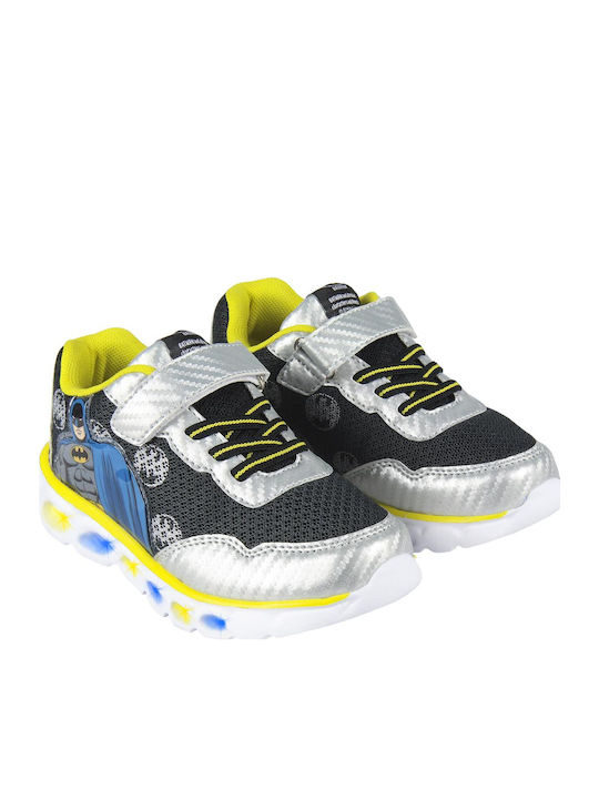 Παιδικά Sneakers με Σκρατς & Φωτάκια Πολύχρωμα
