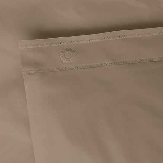 Peva Shower Curtain 180x200cm Taupe