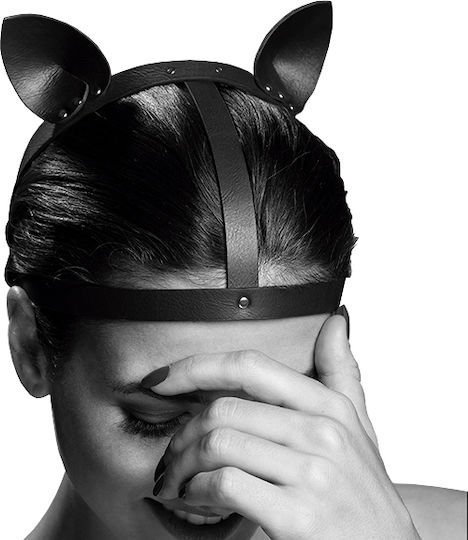 Bijoux Indiscrets Maze Cat Ears Headpiece Sexy Στέκα Μαύρη