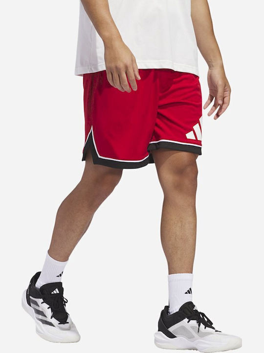 Badge Of Sport Athletic Men's Red Shorts