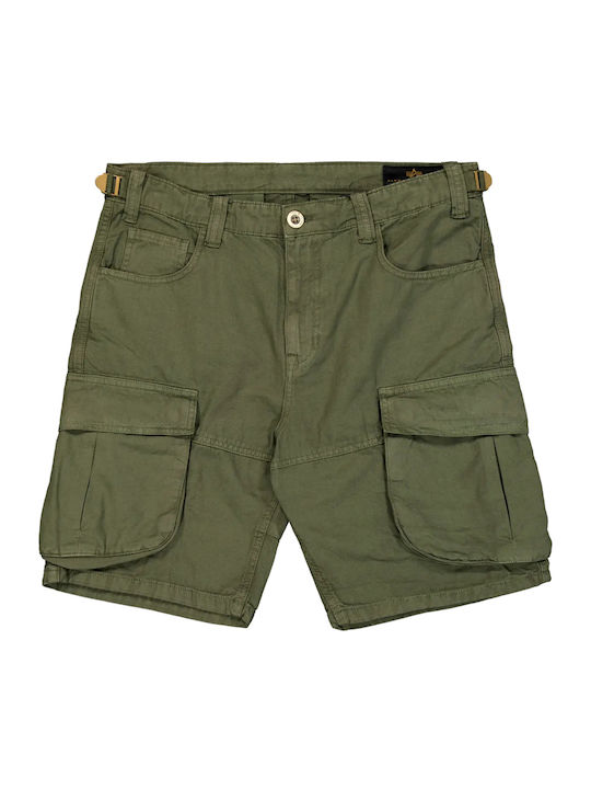 Ανδρική Βερμούδα Cargo Dark Olive