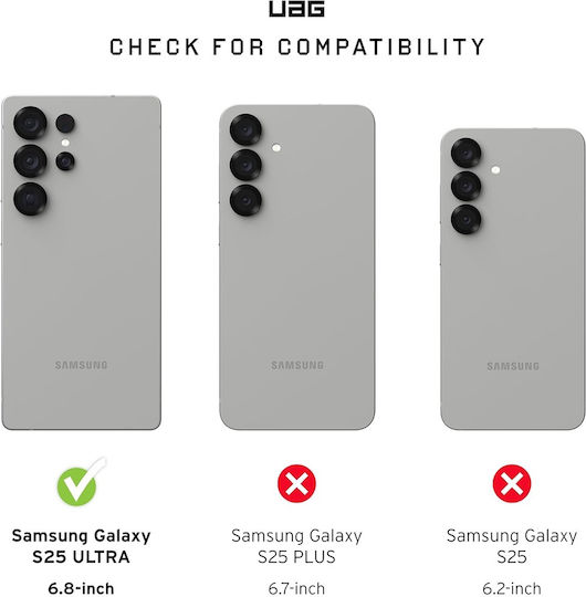 Folie Samsung Galaxy S25 Ultra Uag Glass Shield Klar
