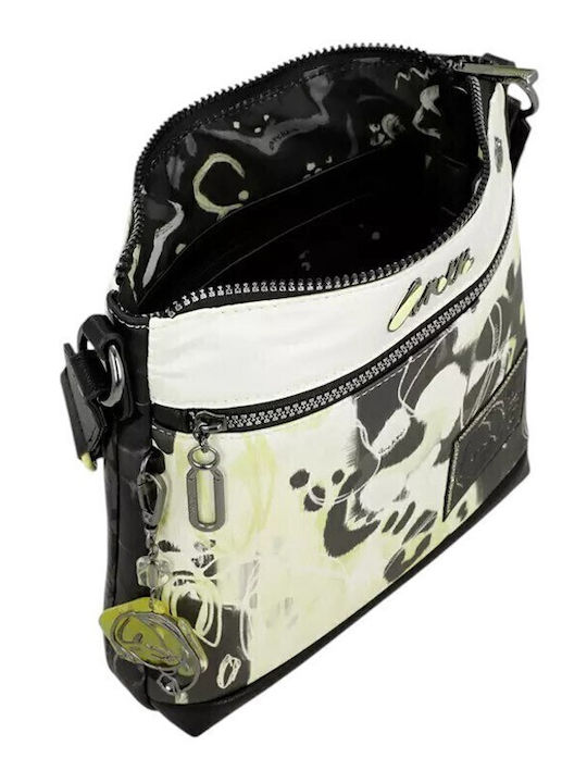 Nature Women's Messenger Bag Black / White