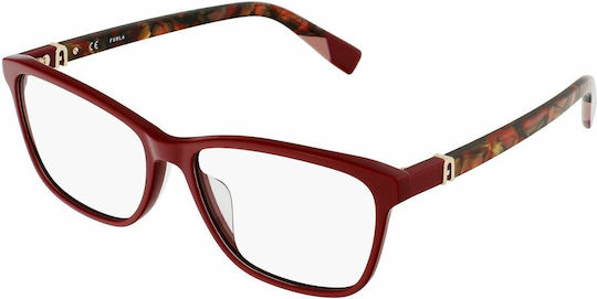 Police Men's Prescription Eyeglass Frame Green VPLF03 06DA