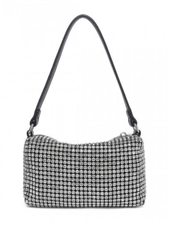 Damentasche Handtasche Silber