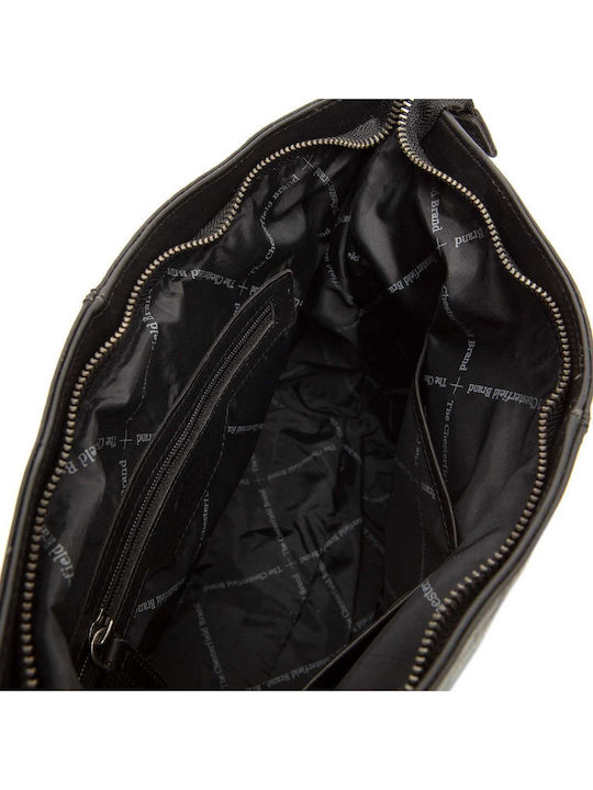 Leather Women's Bag Shoulder Black
