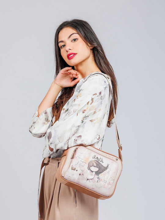 Damentasche Umhängetasche Beige