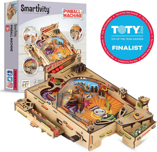 Smartivity Дървена Конструктивна Игра Флиперче