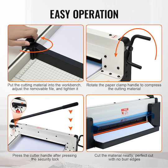 Vevor Office Cutting Machine Guillotine 43.18cm A3