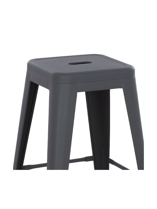 Табуретка Бар За външна употреба MELITA-PRO Сив 1бр 43x43x67см