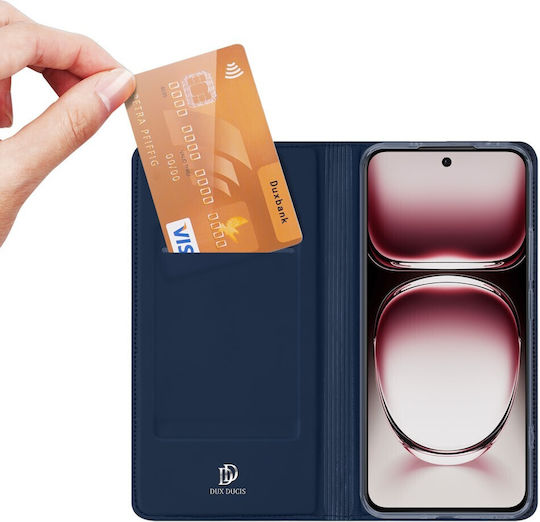 Dux Ducis Skin Pro Series Book Synthetic Leather / Silicone Blue (Oppo Reno12 Pro)