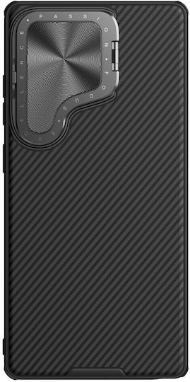 Nillkin Camshield Prop Series Задна корица Пластмаса / Силикон Черен (Galaxy S25 Ultra)