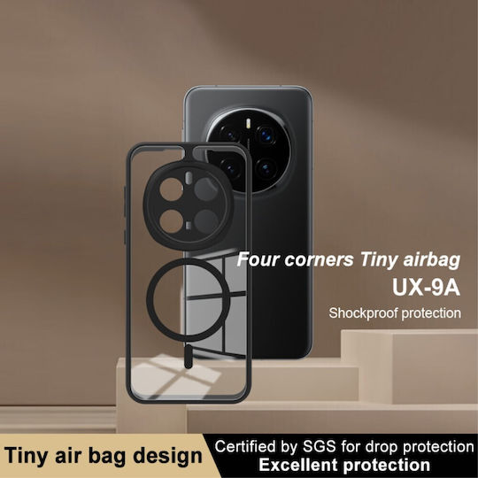 Imak Ux-9a Series Back Cover Σιλικόνης Μαύρο (Honor Magic7 Pro 5G)