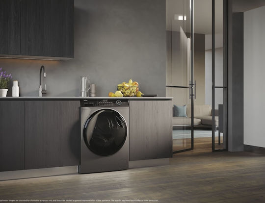 Haier Πλυντήριο-Στεγνωτήριο Ρούχων 9kg/6kg Ατμού 1400 Στροφές με Wi-Fi