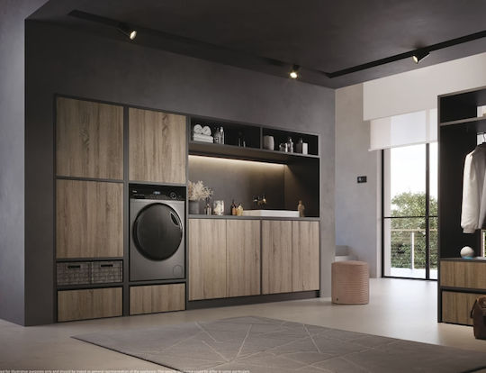 Haier Πλυντήριο-Στεγνωτήριο Ρούχων 9kg/6kg Ατμού 1400 Στροφές με Wi-Fi