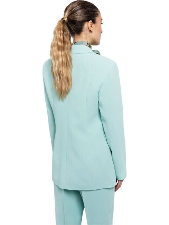 Toi&Moi Women's Crepe Blazer MENTA