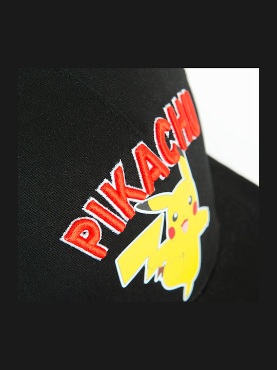 Cool Club Kids' Hat Jockey Fabric Pikachu Black