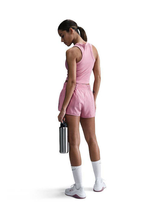 Nike One Women's Shorts Dri-Fit Elemental Pink