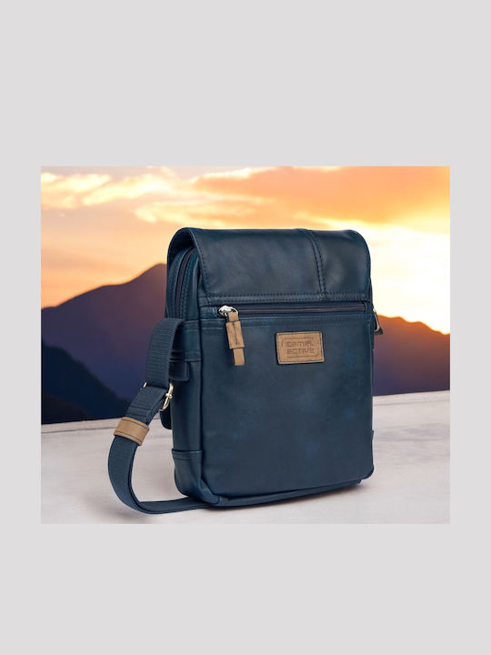 Laos Geantă pentru bărbați De umăr / tip crossbody Albastră