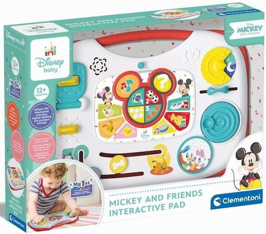 Clementoni Βρεφικό Laptop-Tablet Mickey and Friends Interactive Pad με Ήχους για 12+ Μηνών