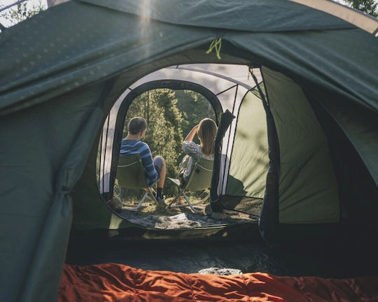 Outwell Cloud 3 Σκηνή Camping Igloo Ορειβασίας Πράσινη 4 Εποχών για 3 Άτομα Αδιάβροχη 3000mm 330x200x130εκ.
